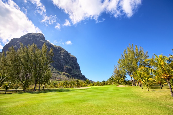 Golf course in Mauritius